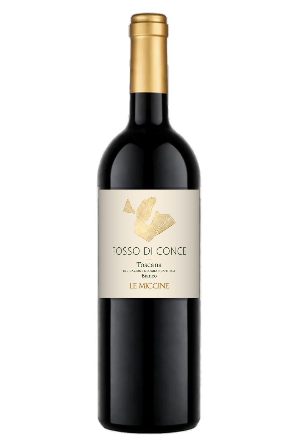 Le Miccine Fosso di Conce Toscana IGT Bianco bottle
