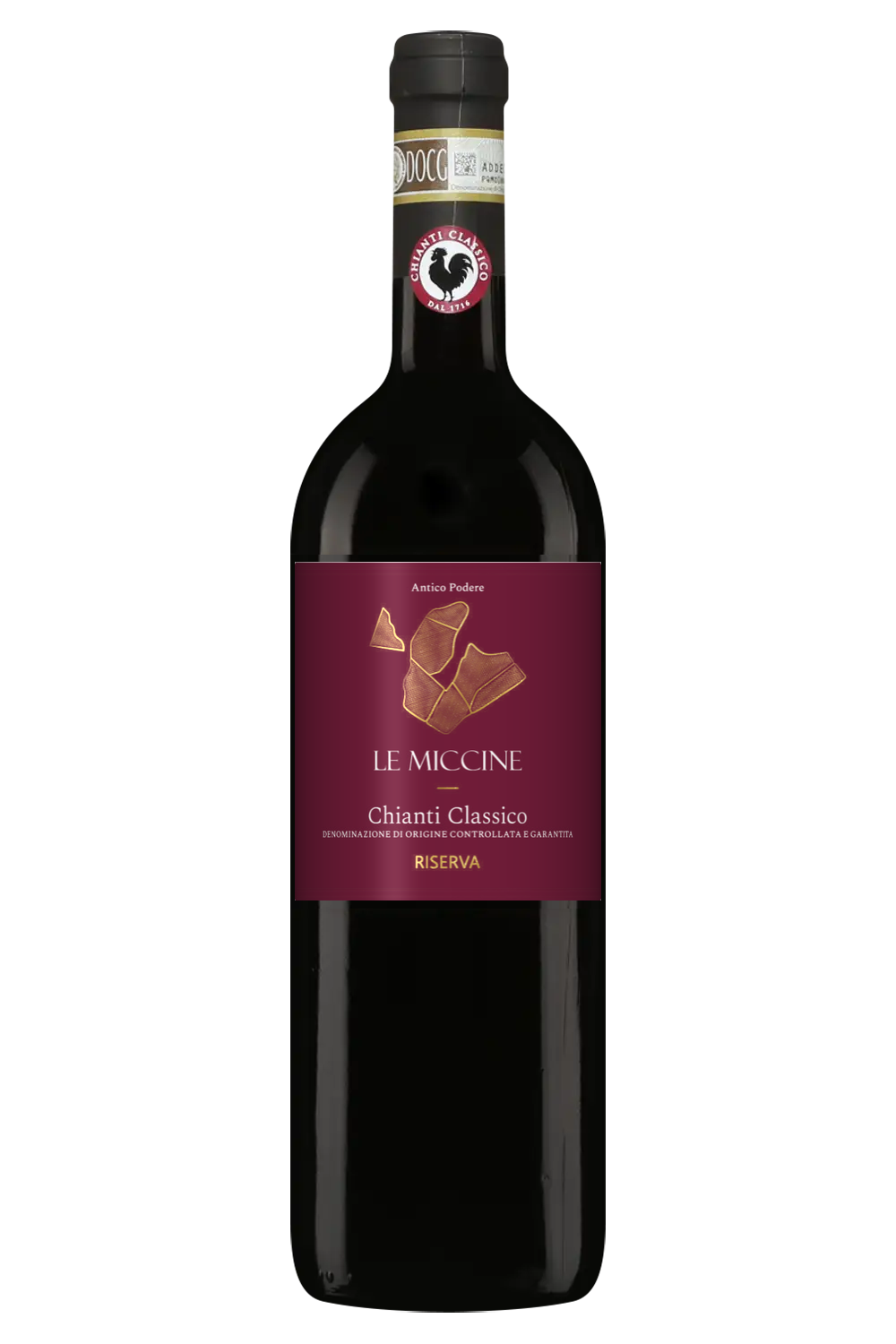 Le Miccine Chianti Classico Riserva DOCG 2021 bottle